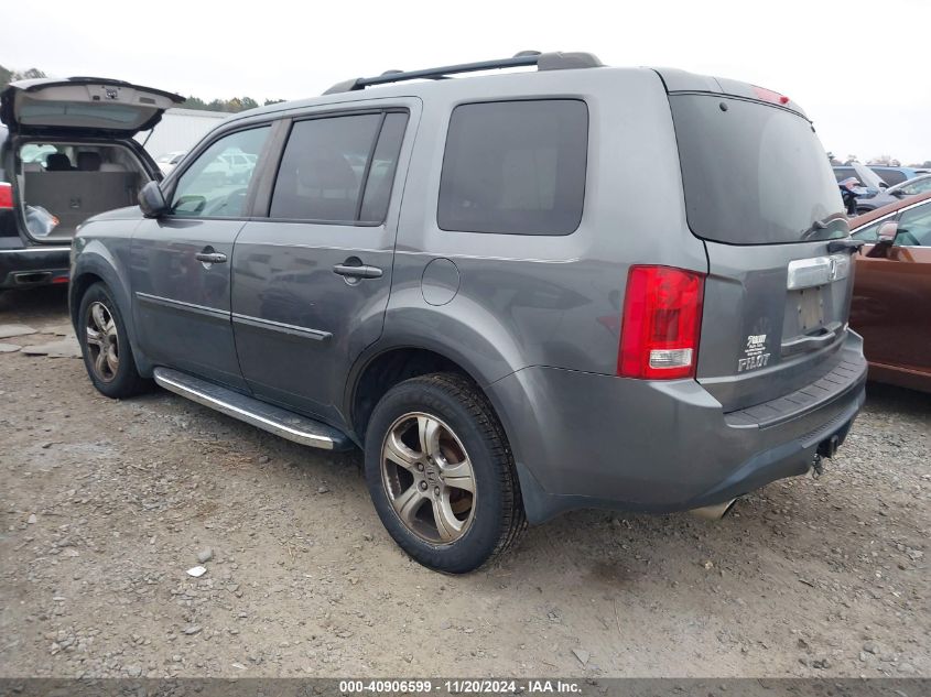 VIN 5FNYF4H55DB075373 2013 HONDA PILOT no.3