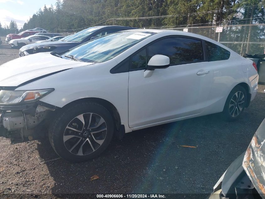 2013 Honda Civic Ex VIN: 2HGFG3B83DH501851 Lot: 40906606