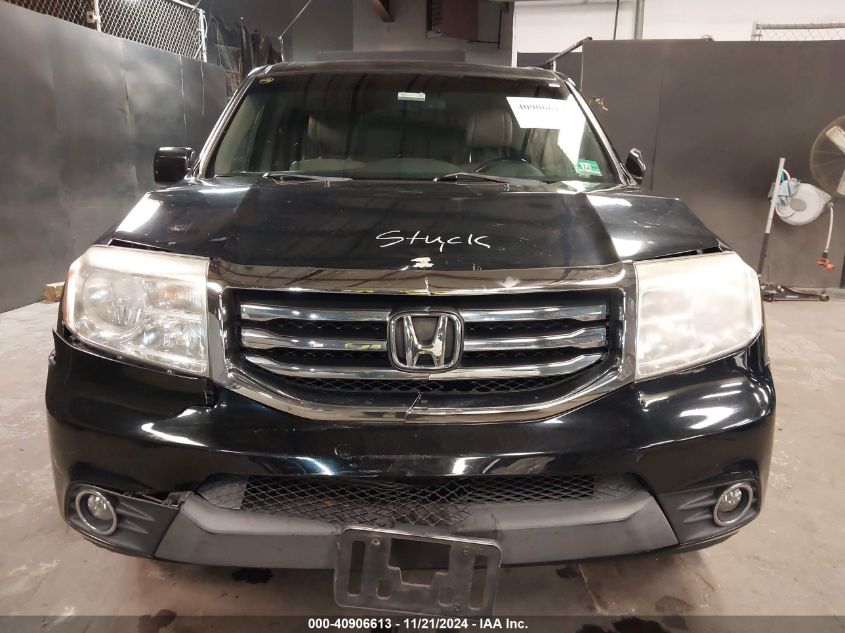 2012 Honda Pilot Exl VIN: 5FNYF4H59CB075990 Lot: 40906613