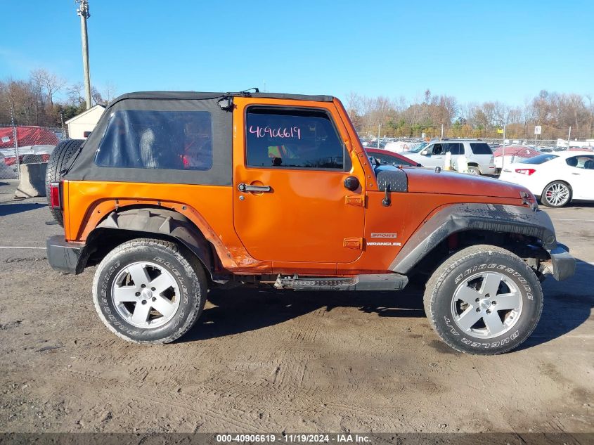 2011 Jeep Wrangler Sport VIN: 1J4AA2D19BL500573 Lot: 40906619