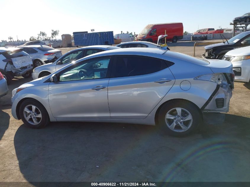 2015 Hyundai Elantra Se VIN: 5NPDH4AEXFH643494 Lot: 40906622