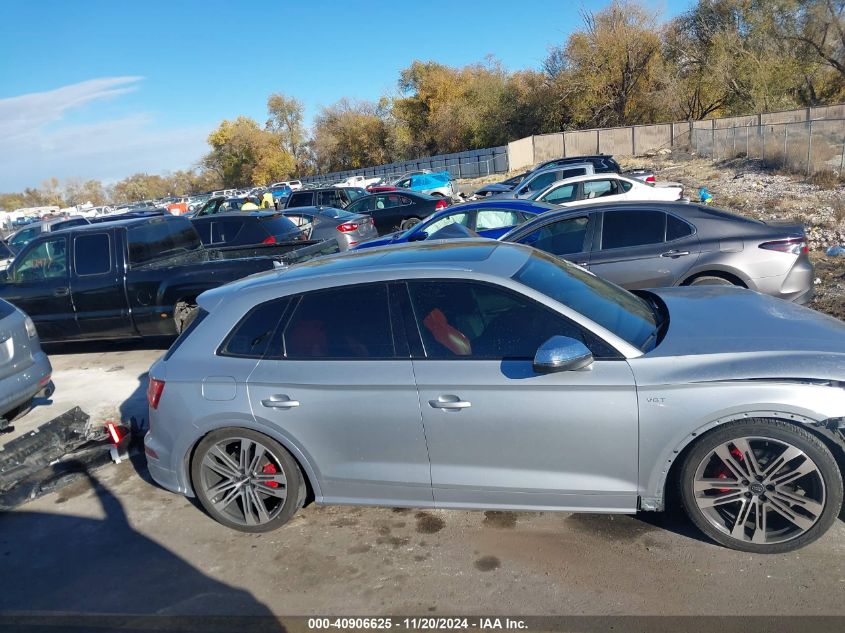 2018 Audi Sq5 3.0T Premium Plus VIN: WA1A4AFY4J2217076 Lot: 40906625