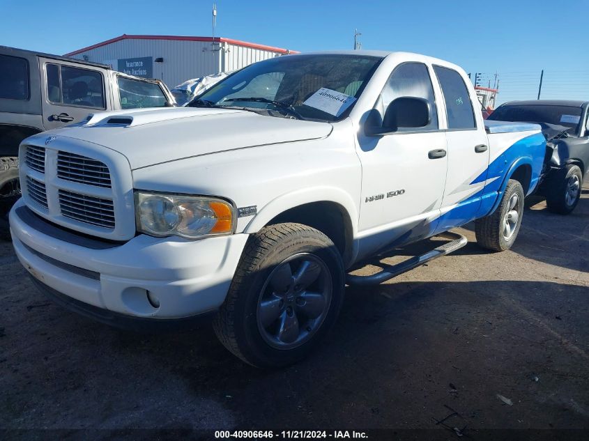 2004 Dodge Ram 1500 Slt VIN: 1D7HU18D04S597073 Lot: 40906646