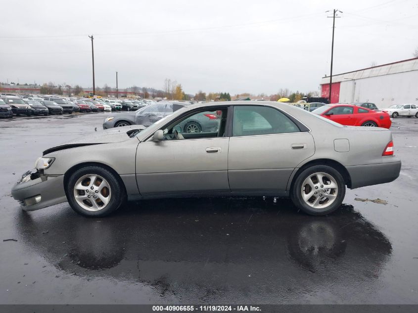 2001 Lexus Es 300 VIN: JT8BF28G715105030 Lot: 40906655