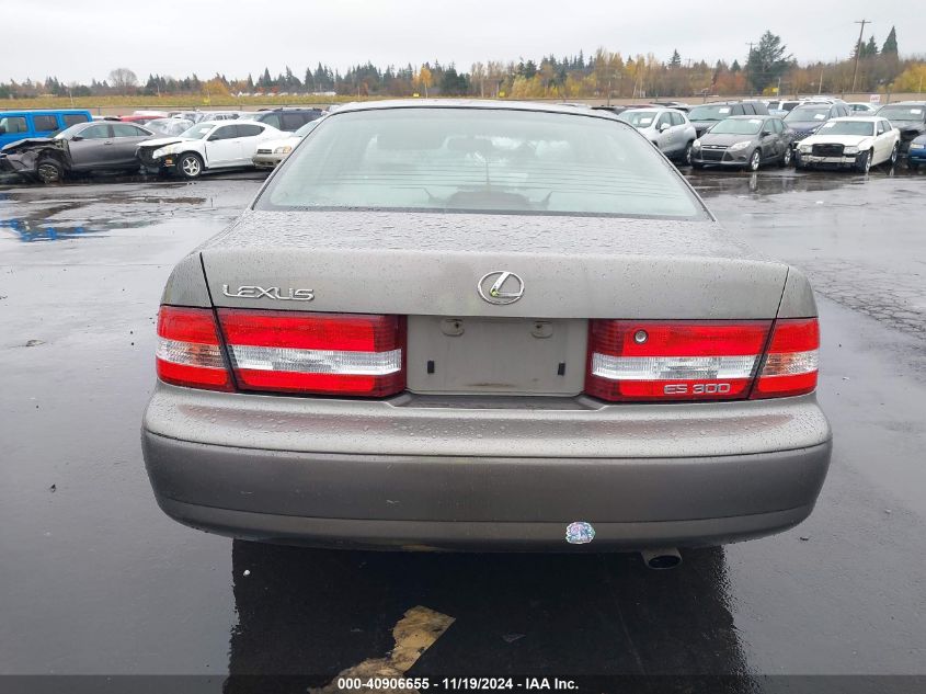 2001 Lexus Es 300 VIN: JT8BF28G715105030 Lot: 40906655