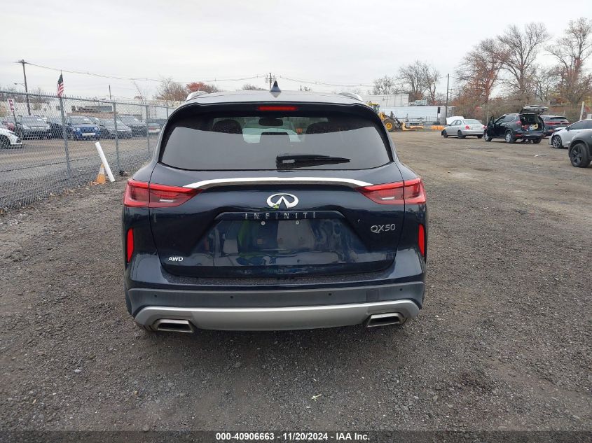 2020 Infiniti Qx50 Luxe Awd VIN: 3PCAJ5M37LF117289 Lot: 40906663