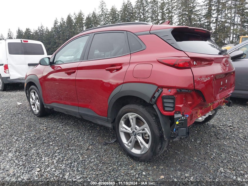 VIN KM8K6CAB4PU021571 2023 HYUNDAI KONA SEL