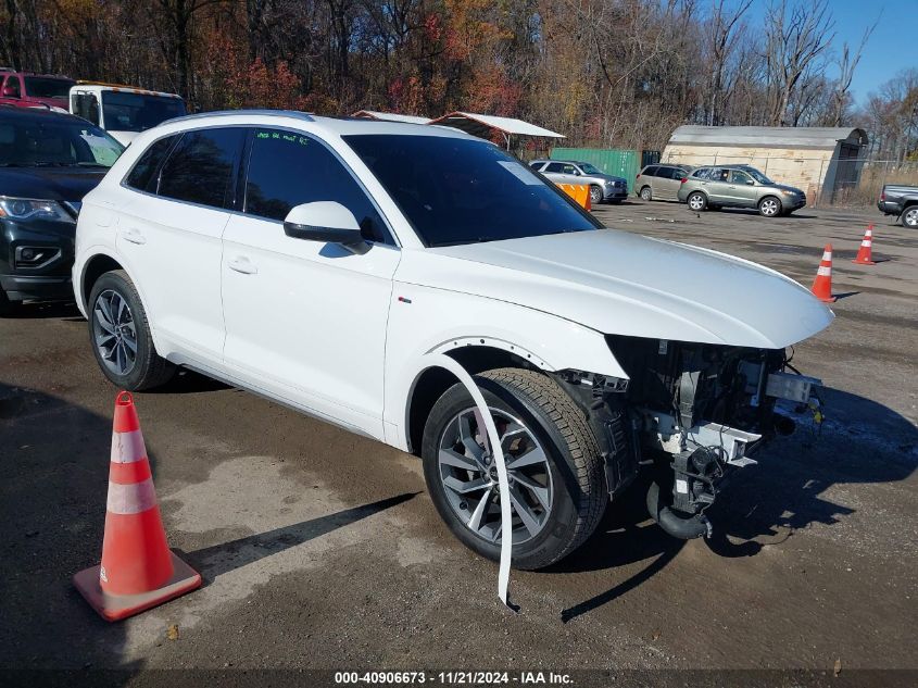 2023 Audi Q5 Premium Plus 45 Tfsi S Line Quattro VIN: WA1EAAFY9P2127943 Lot: 40906673