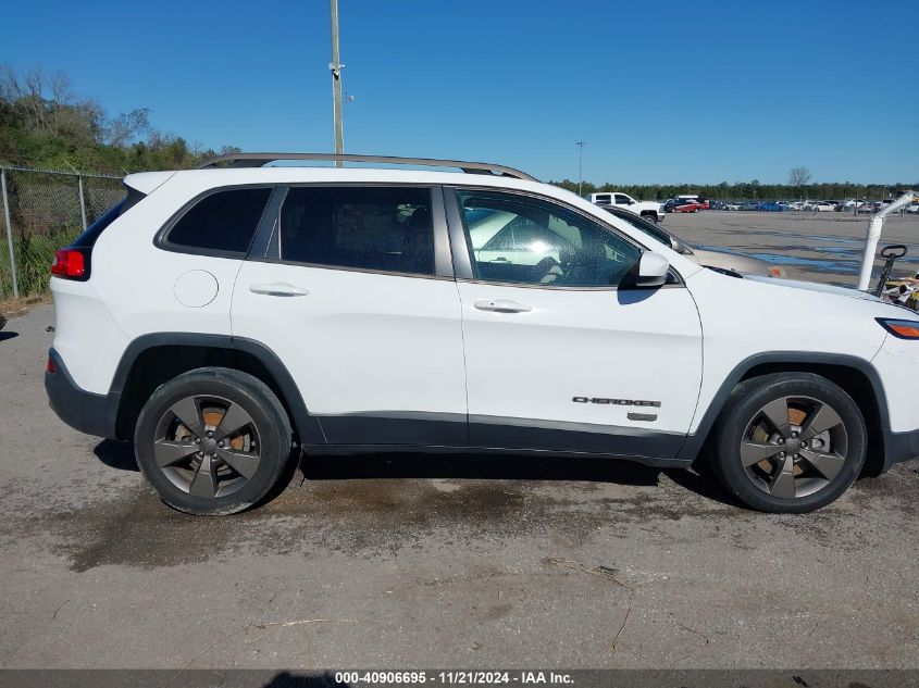 2016 Jeep Cherokee 75Th Anniversary VIN: 1C4PJLCB6GW312129 Lot: 40906695