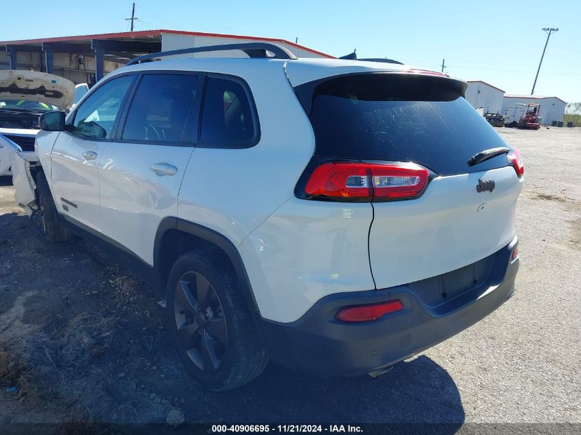 2016 Jeep Cherokee 75Th Anniversary VIN: 1C4PJLCB6GW312129 Lot: 40906695