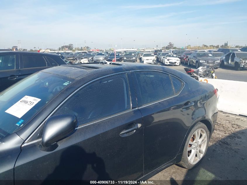 2007 Lexus Is 250 VIN: JTHBK262075027041 Lot: 40906733