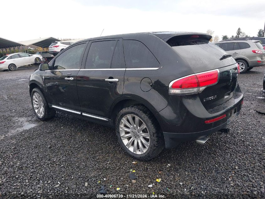 2012 Lincoln Mkx VIN: 2LMDJ8JK1CBL17138 Lot: 40906739