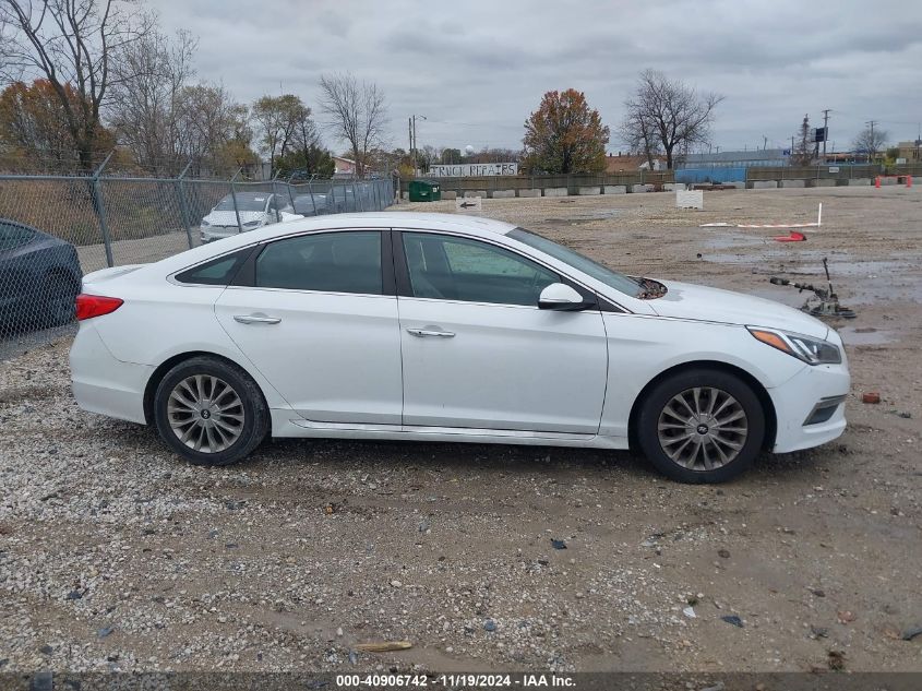 2015 Hyundai Sonata Limited VIN: 5NPE34AF3FH018124 Lot: 40906742