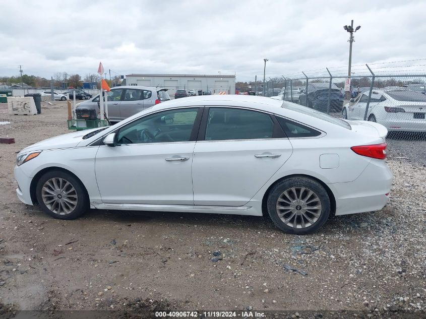 2015 Hyundai Sonata Limited VIN: 5NPE34AF3FH018124 Lot: 40906742