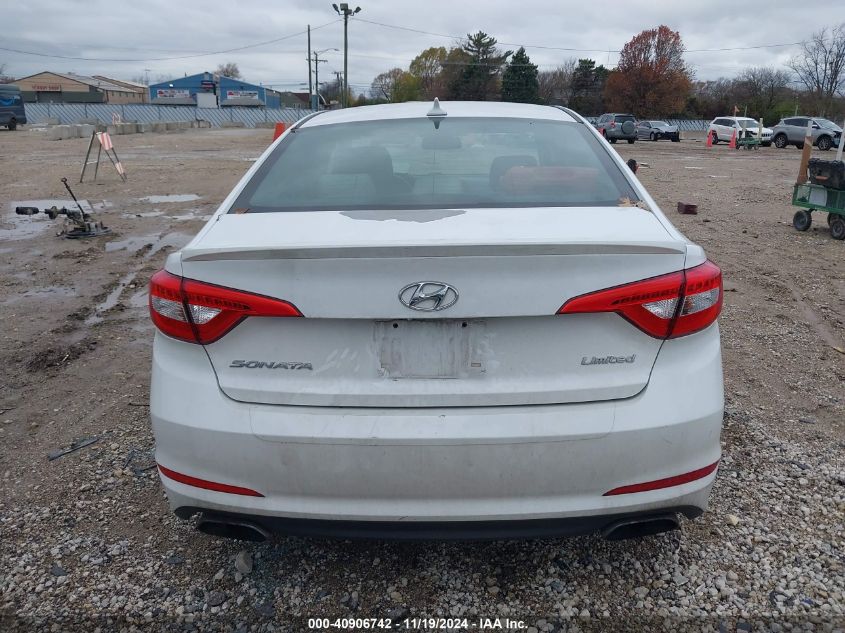 2015 Hyundai Sonata Limited VIN: 5NPE34AF3FH018124 Lot: 40906742