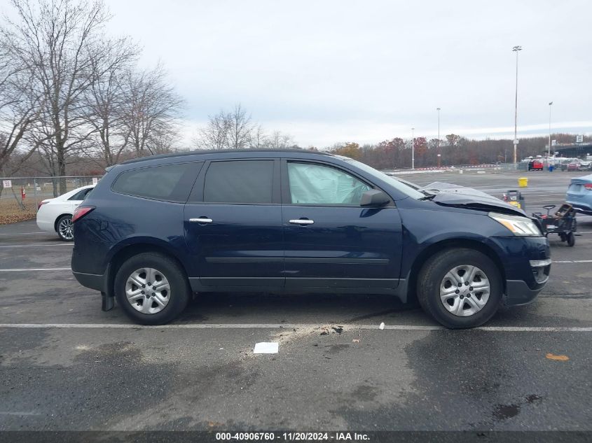 2017 Chevrolet Traverse Ls VIN: 1GNKVFED2HJ280123 Lot: 40906760