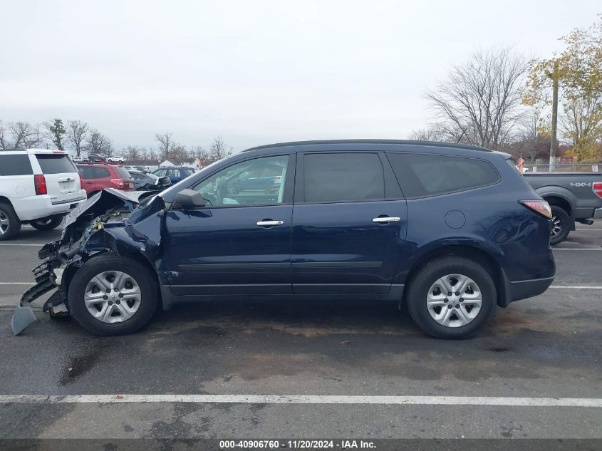 2017 Chevrolet Traverse Ls VIN: 1GNKVFED2HJ280123 Lot: 40906760