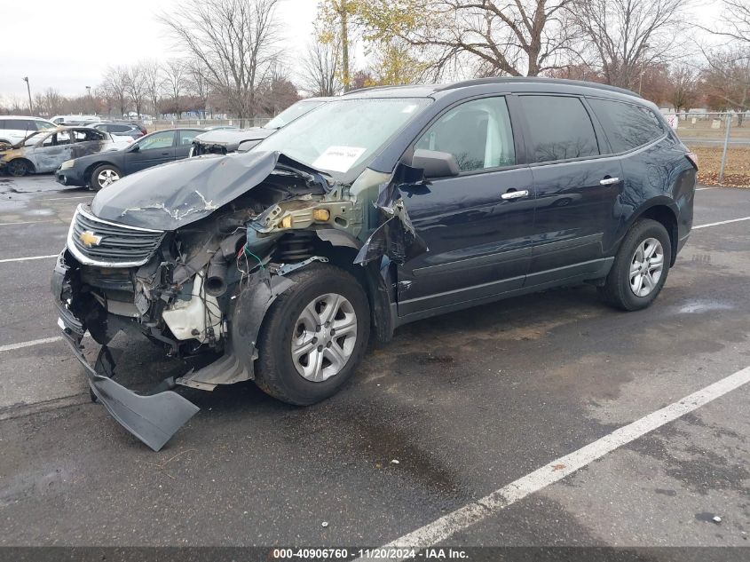 VIN 1GNKVFED2HJ280123 2017 Chevrolet Traverse, LS no.2