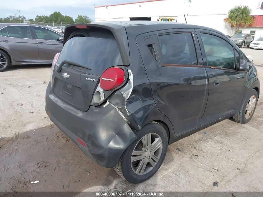 2013 Chevrolet Spark 1Lt Manual VIN: KL8CC6S97DC584350 Lot: 40906787