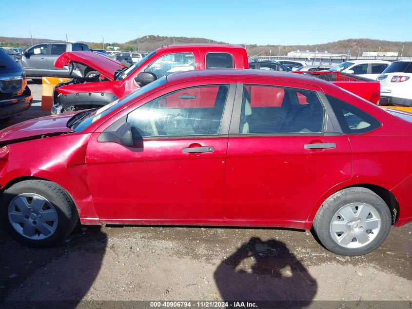 2011 Ford Focus S VIN: 1FAHP3EN8BW134801 Lot: 40906794