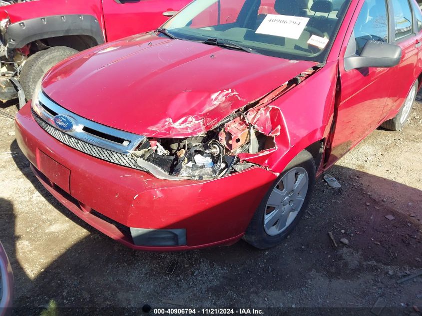 2011 Ford Focus S VIN: 1FAHP3EN8BW134801 Lot: 40906794