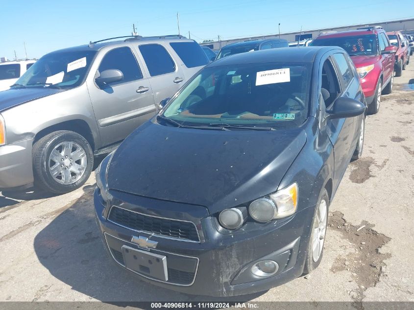 2013 Chevrolet Sonic Lt Auto VIN: 1G1JC6SG2D4163331 Lot: 40906814