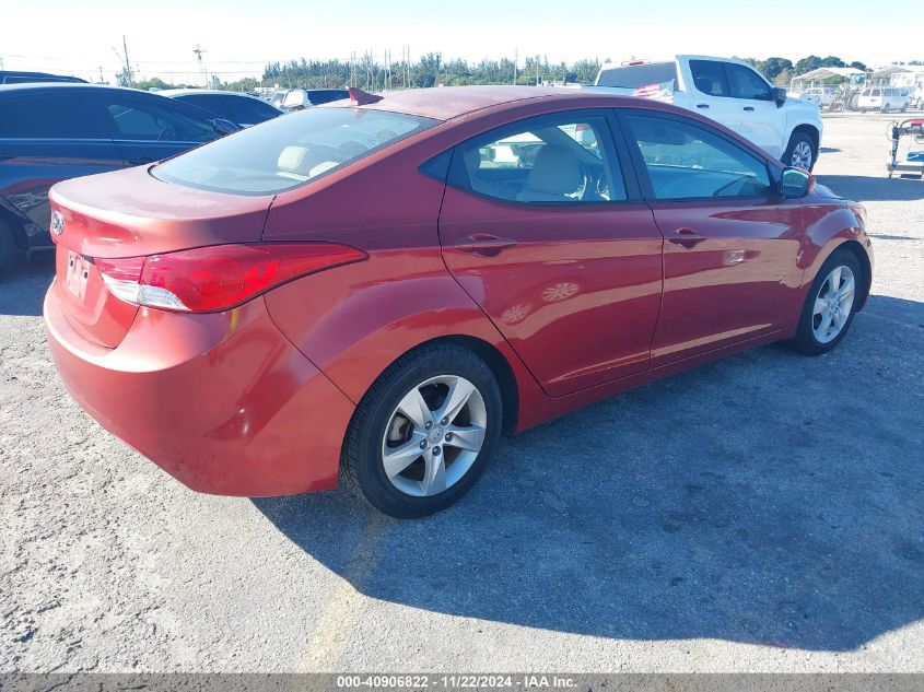 2013 Hyundai Elantra Gls VIN: KMHDH4AE8DU808862 Lot: 40906822