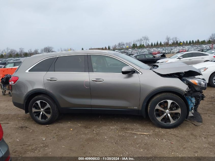 2016 Kia Sorento 3.3L Ex VIN: 5XYPHDA55GG150537 Lot: 40906833