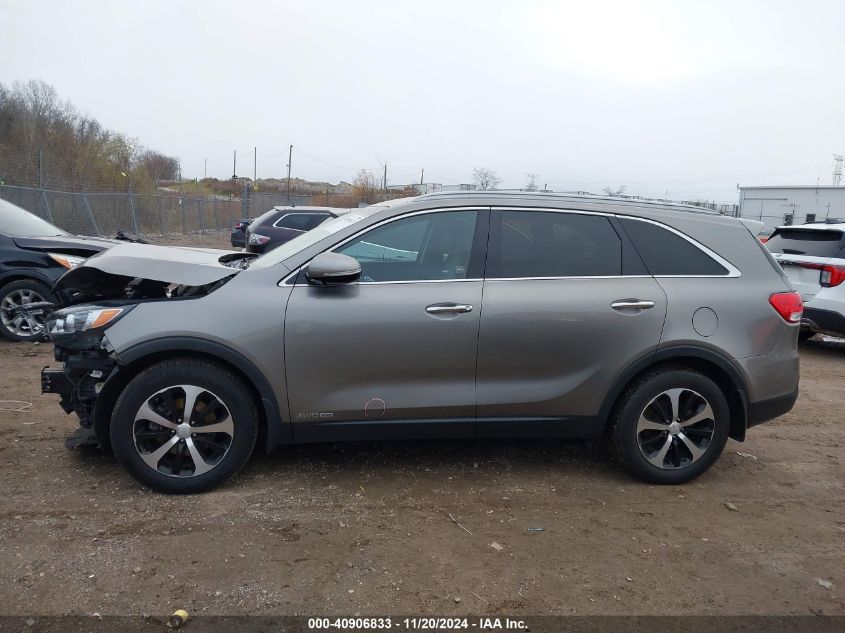 2016 Kia Sorento 3.3L Ex VIN: 5XYPHDA55GG150537 Lot: 40906833