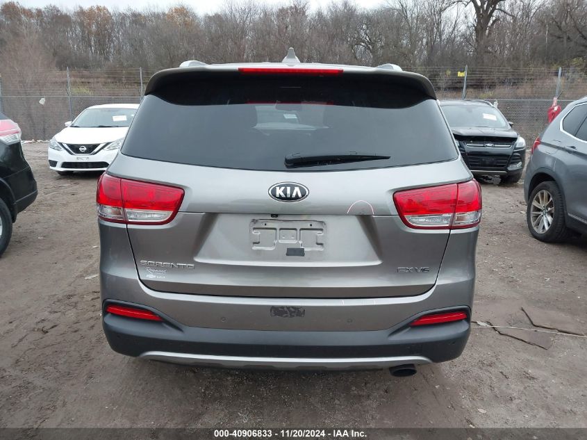 2016 Kia Sorento 3.3L Ex VIN: 5XYPHDA55GG150537 Lot: 40906833