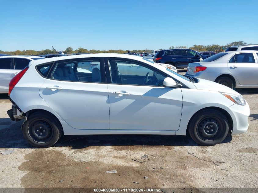 VIN KMHCT5AE1FU201222 2015 Hyundai Accent, GS no.13