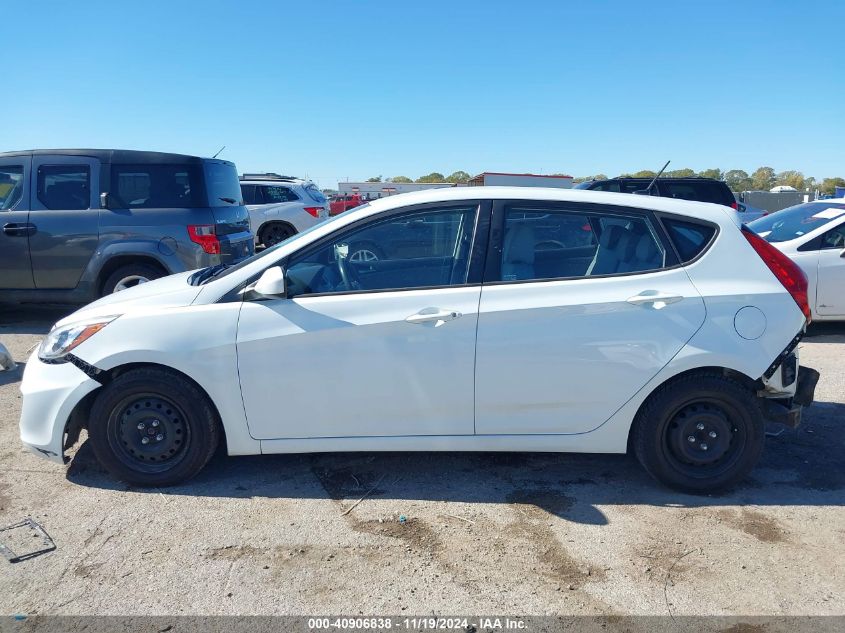 VIN KMHCT5AE1FU201222 2015 Hyundai Accent, GS no.14