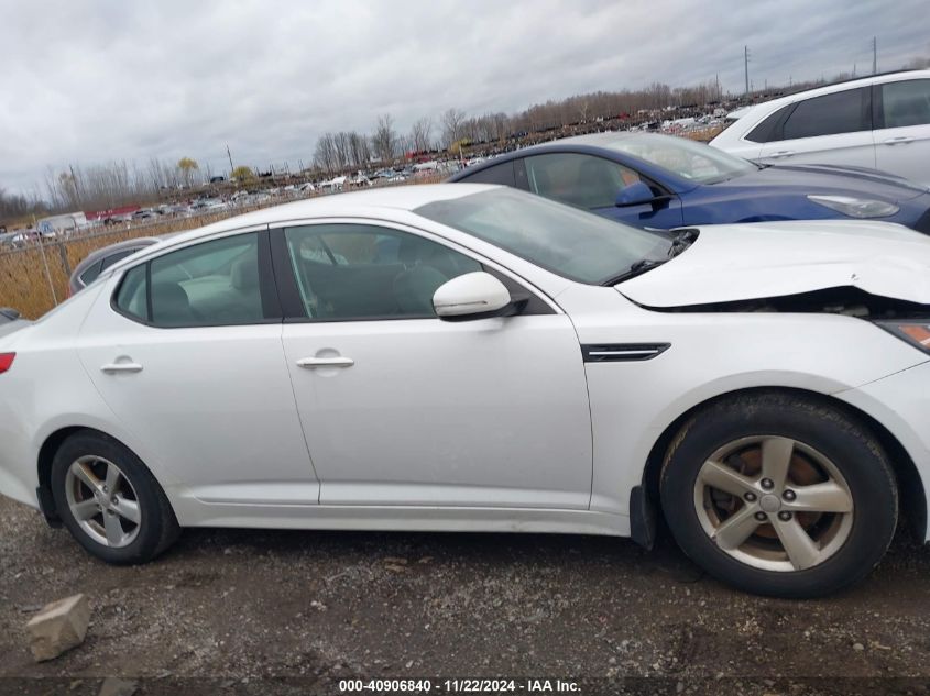 2015 Kia Optima Lx VIN: KNAGM4A75F5575841 Lot: 40906840