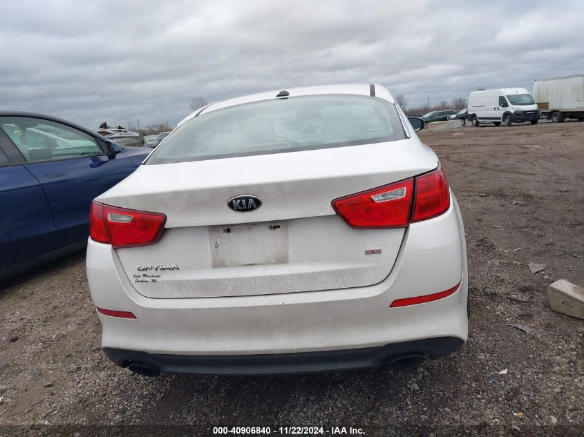 2015 Kia Optima Lx VIN: KNAGM4A75F5575841 Lot: 40906840