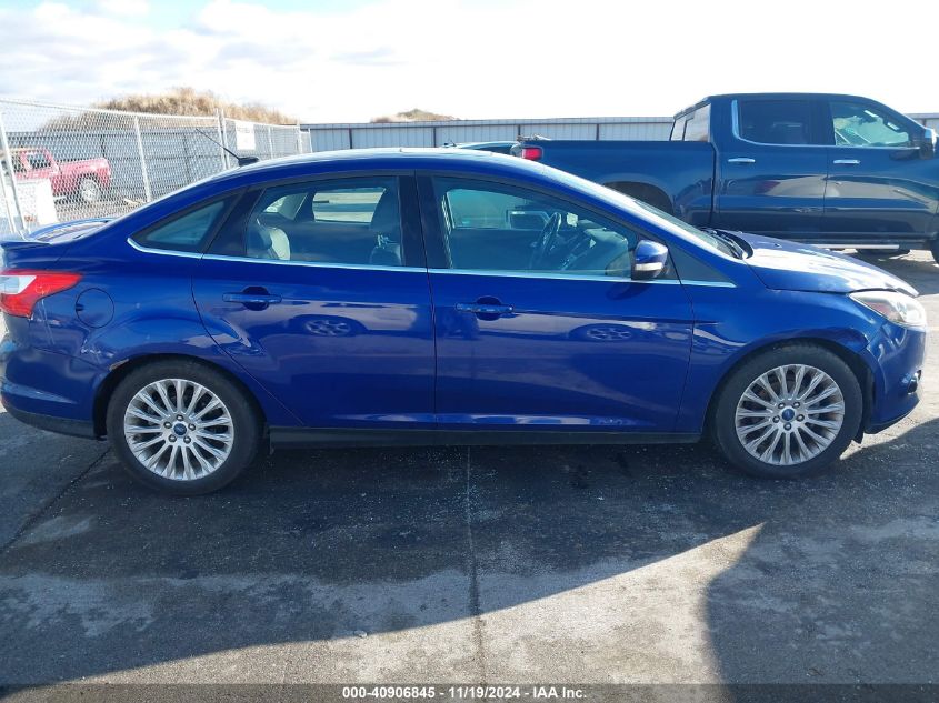 2012 Ford Focus Titanium VIN: 1FAHP3J29CL476496 Lot: 40906845