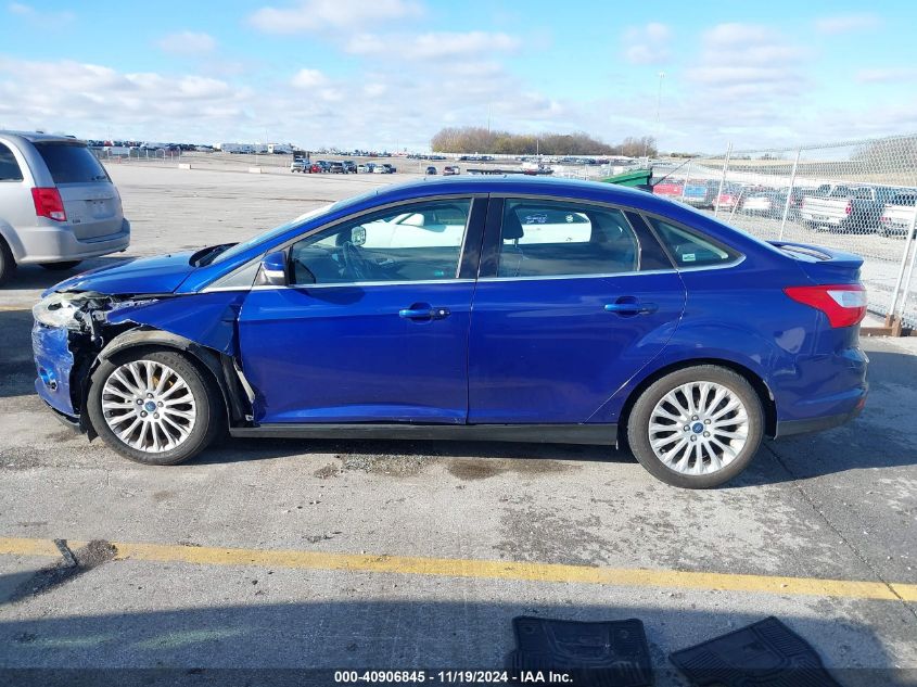 2012 Ford Focus Titanium VIN: 1FAHP3J29CL476496 Lot: 40906845