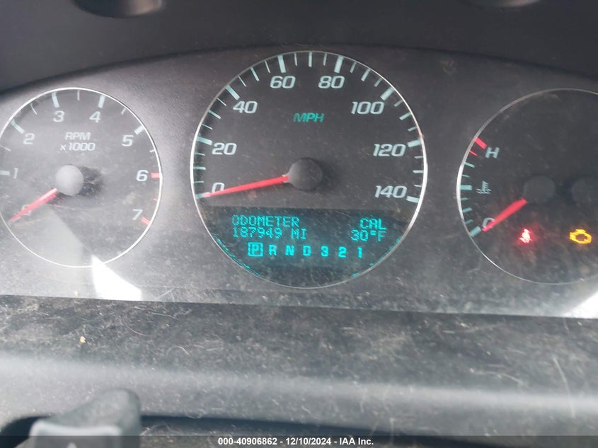 2007 CHEVROLET IMPALA VIN: 2G1WT58K879342793