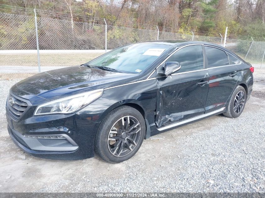 2017 Hyundai Sonata Sport VIN: 5NPE34AF0HH498920 Lot: 40906900