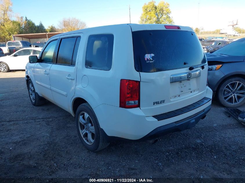 VIN 5FNYF3H46EB016013 2014 Honda Pilot, EX no.3