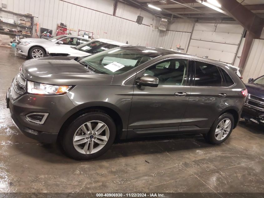 2015 Ford Edge Sel VIN: 2FMTK4J90FBC39739 Lot: 40906930