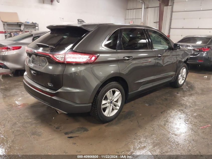 VIN 2FMTK4J90FBC39739 2015 FORD EDGE no.4