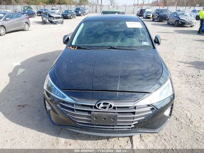 2019 Hyundai Elantra Sel VIN: 5NPD84LF2KH480792 Lot: 40906931