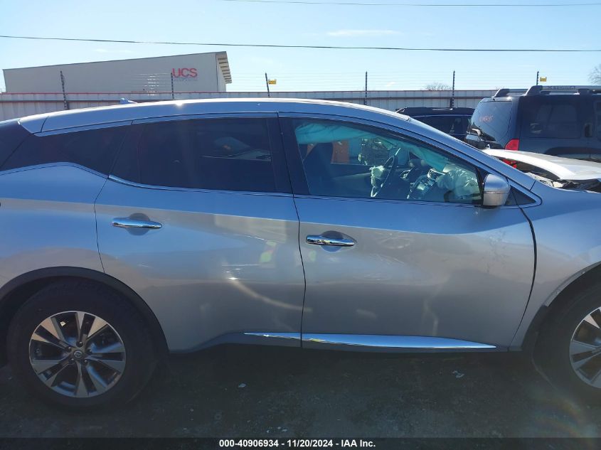 2015 Nissan Murano S VIN: 5N1AZ2MGXFN264685 Lot: 40906934