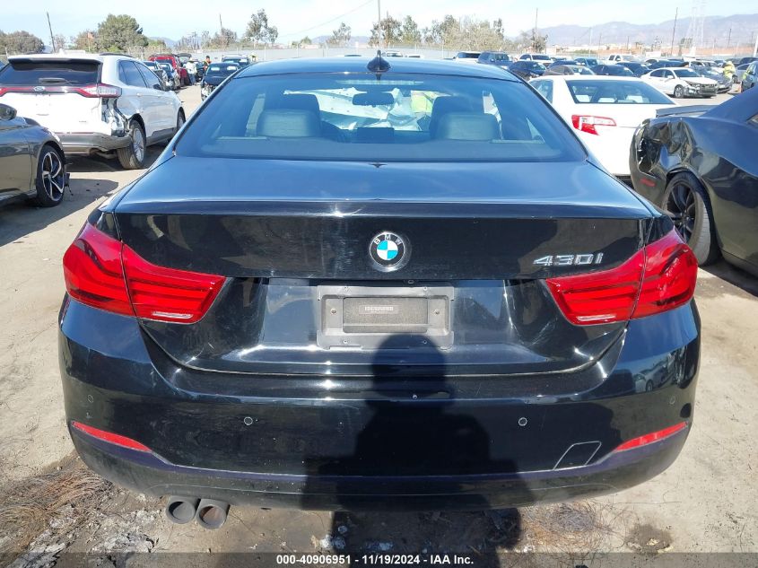 2018 BMW 430I VIN: WBA4W3C5XJAF91443 Lot: 40906951