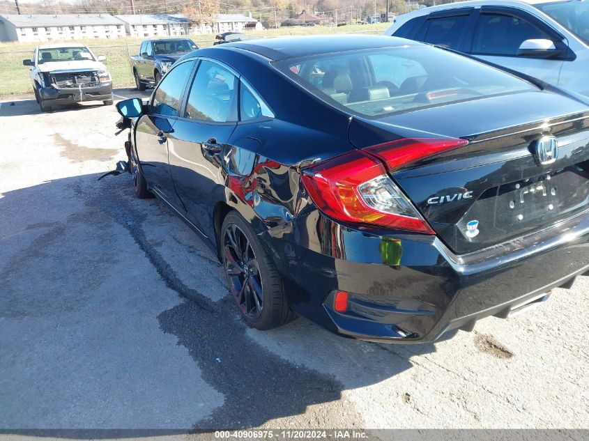 2021 Honda Civic Sport VIN: 19XFC2F87ME002738 Lot: 40906975