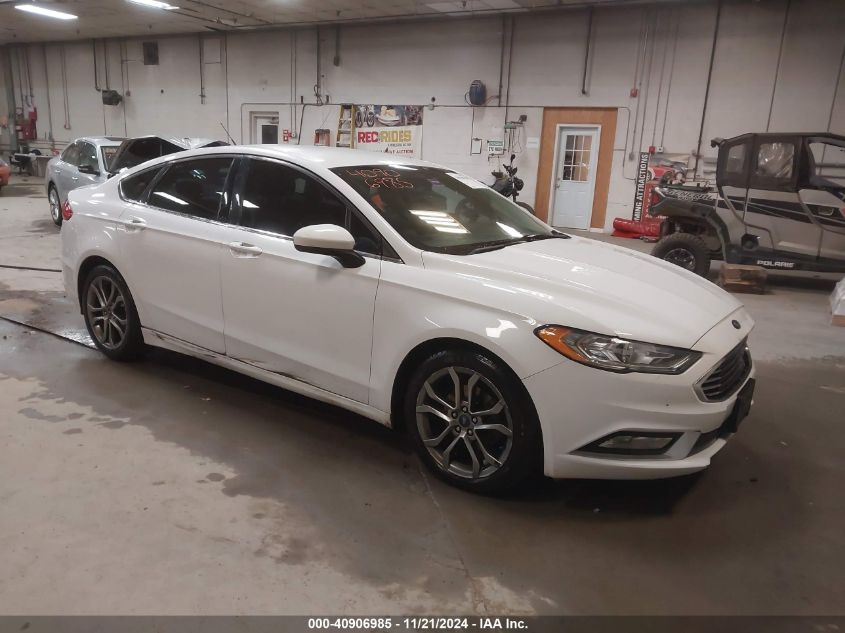 VIN 3FA6P0HD2HR377315 2017 Ford Fusion, SE no.1