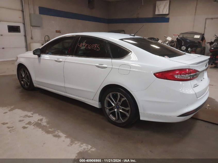 VIN 3FA6P0HD2HR377315 2017 Ford Fusion, SE no.3