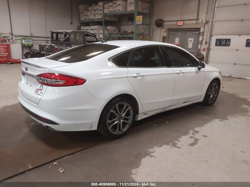 VIN 3FA6P0HD2HR377315 2017 Ford Fusion, SE no.4