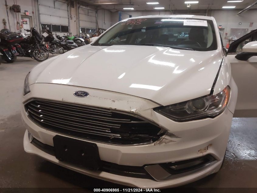 2017 Ford Fusion Se VIN: 3FA6P0HD2HR377315 Lot: 40906985