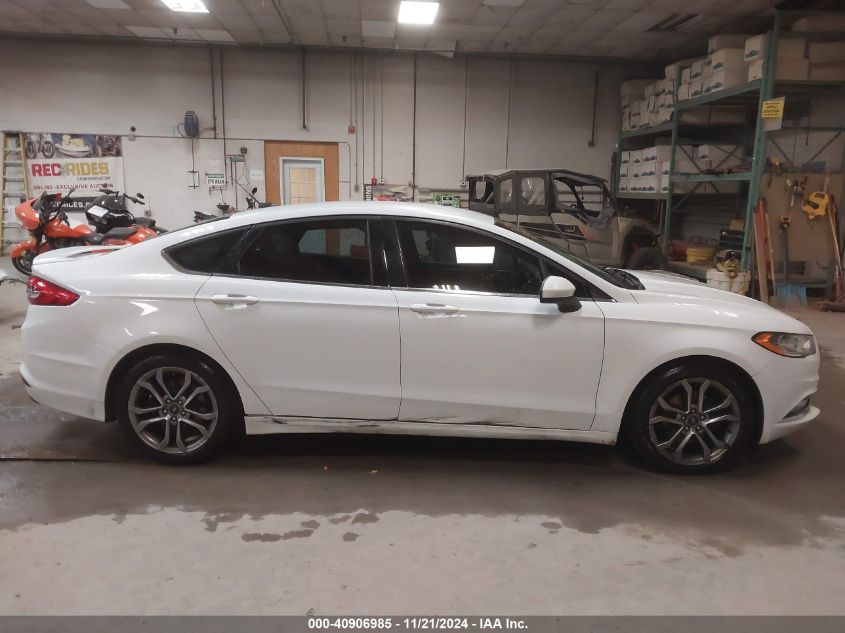 2017 Ford Fusion Se VIN: 3FA6P0HD2HR377315 Lot: 40906985